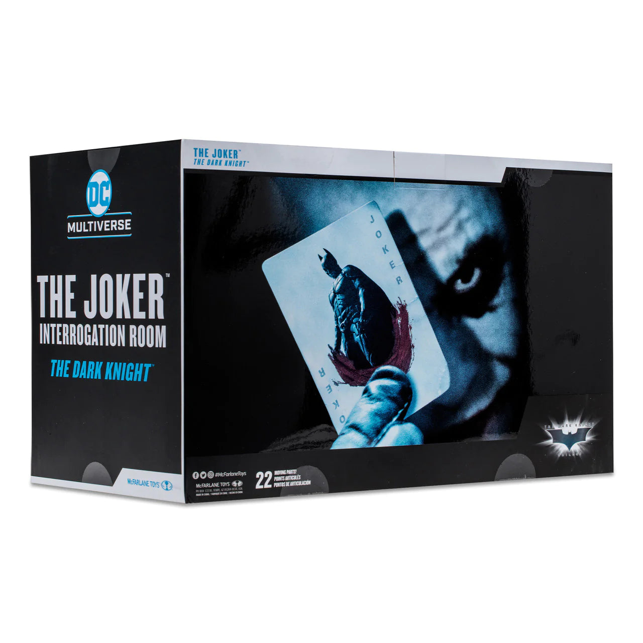 McFarlane Gold Label Action Figure Set - The Joker from The Dark Knight's Interrogation Room in DC Multiverse