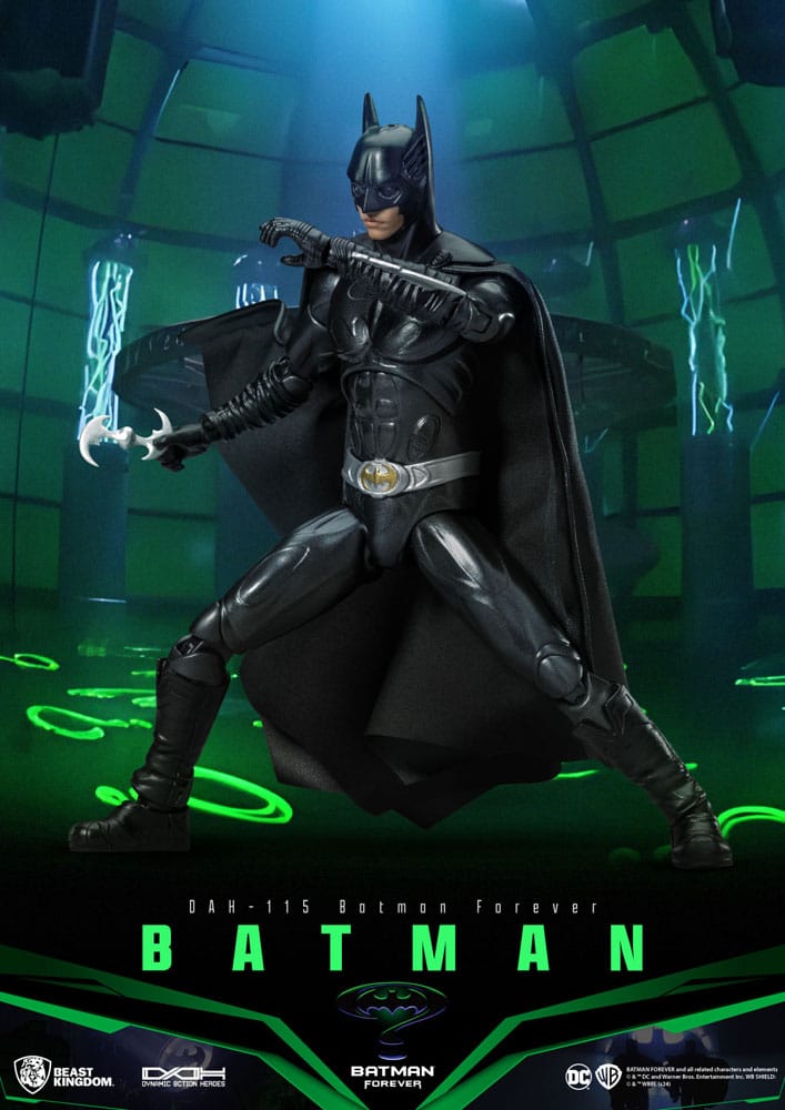 Beast Kingdom DC Comics DAH-115 Val Kilmer Batman Forever Action Figure