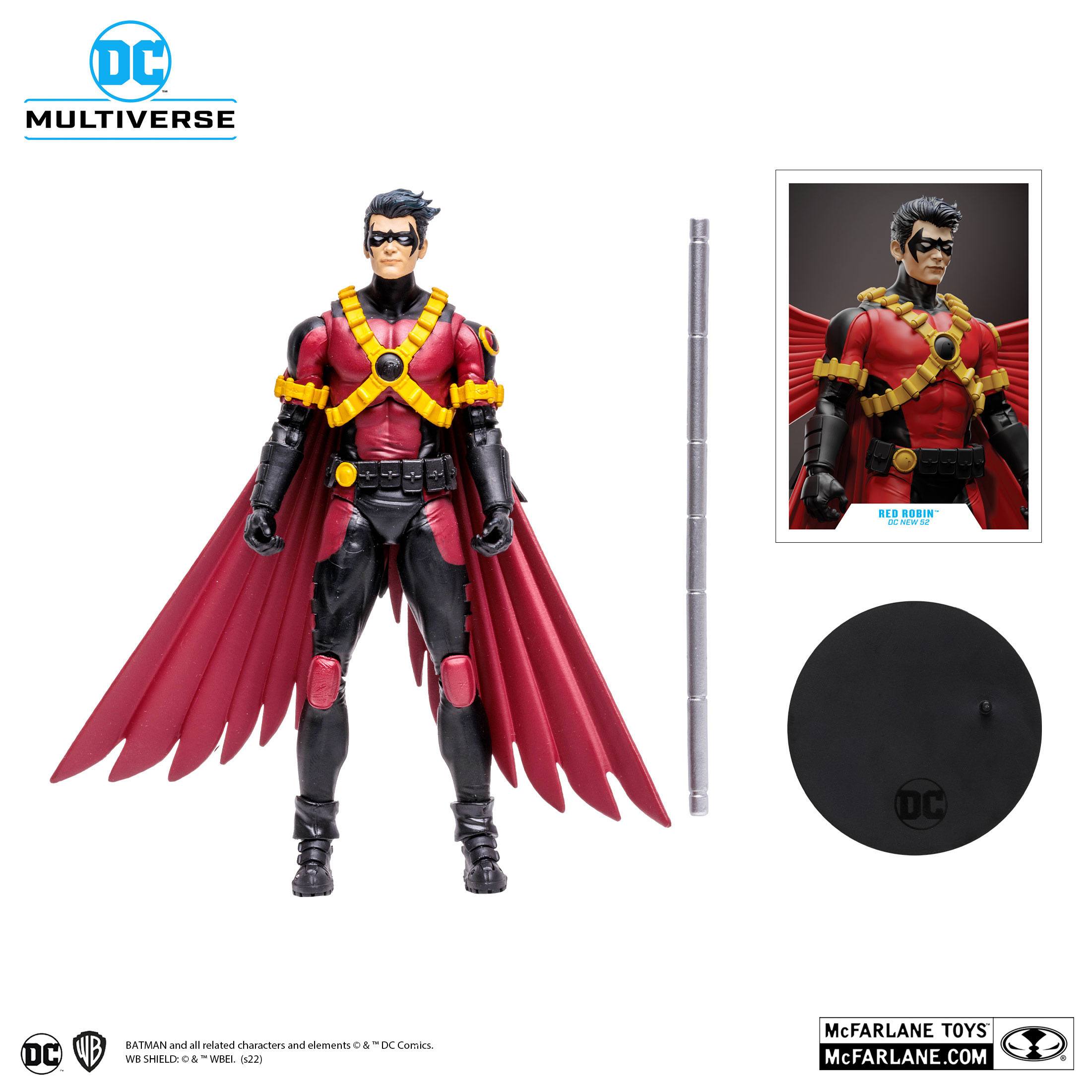 McFarlane Toys 7-Inch DC Multiverse Action Figure - Red Robin Character Collectible