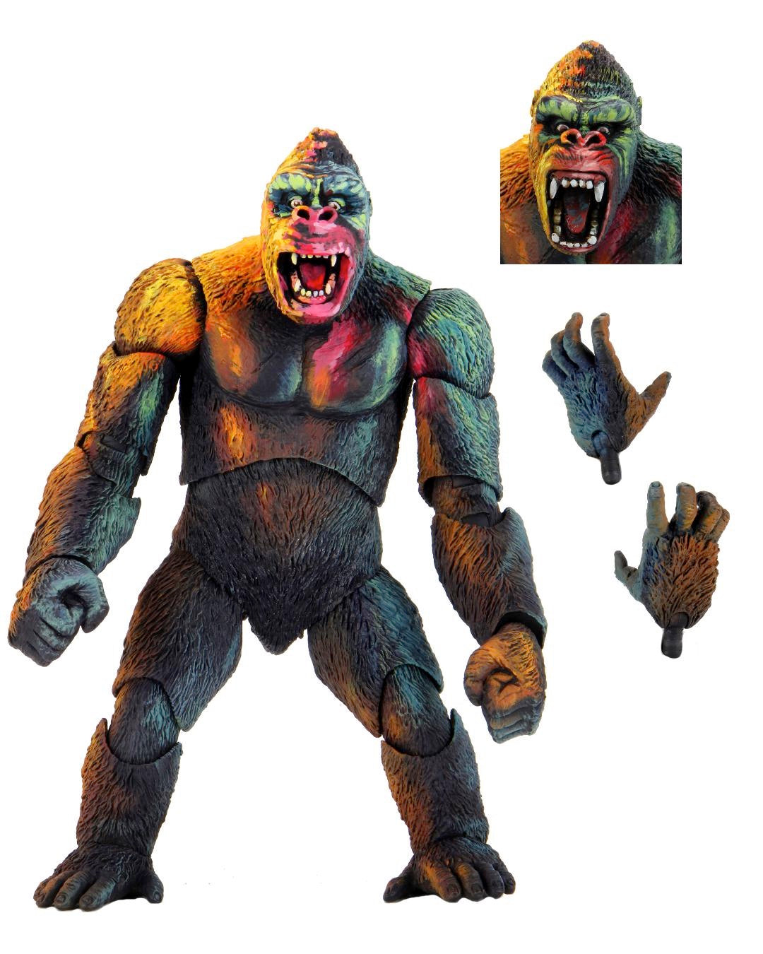 Illustrated Ultimate 7 Scale Collectible King Kong Action Figure