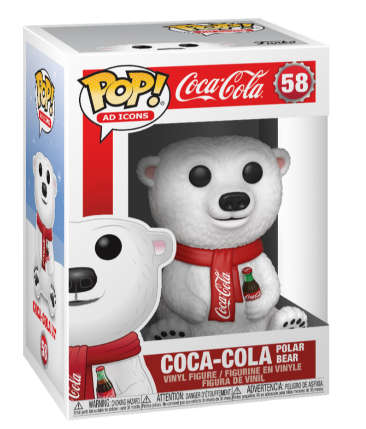 Funko Pop! Coca Cola Polar Bear Ad - Icons Vinyl Collectible Figure