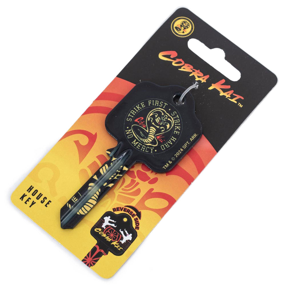 High - Quality Cobra Kai Logo Blank Door Key for Specific Locks