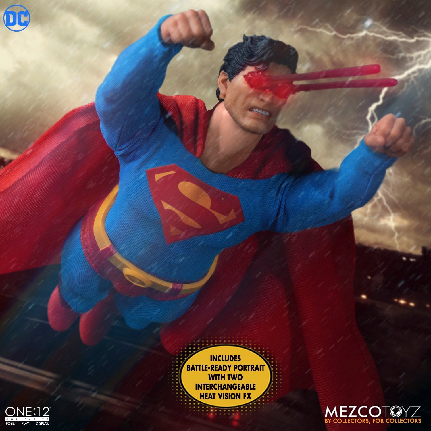 Mezco DC Comics One:12 Collective - Steel Edition Superman Action Figure