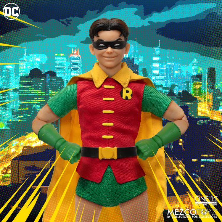 Mezco DC Comics One:12 Collective Action Figure - Robin (Golden Age Version)