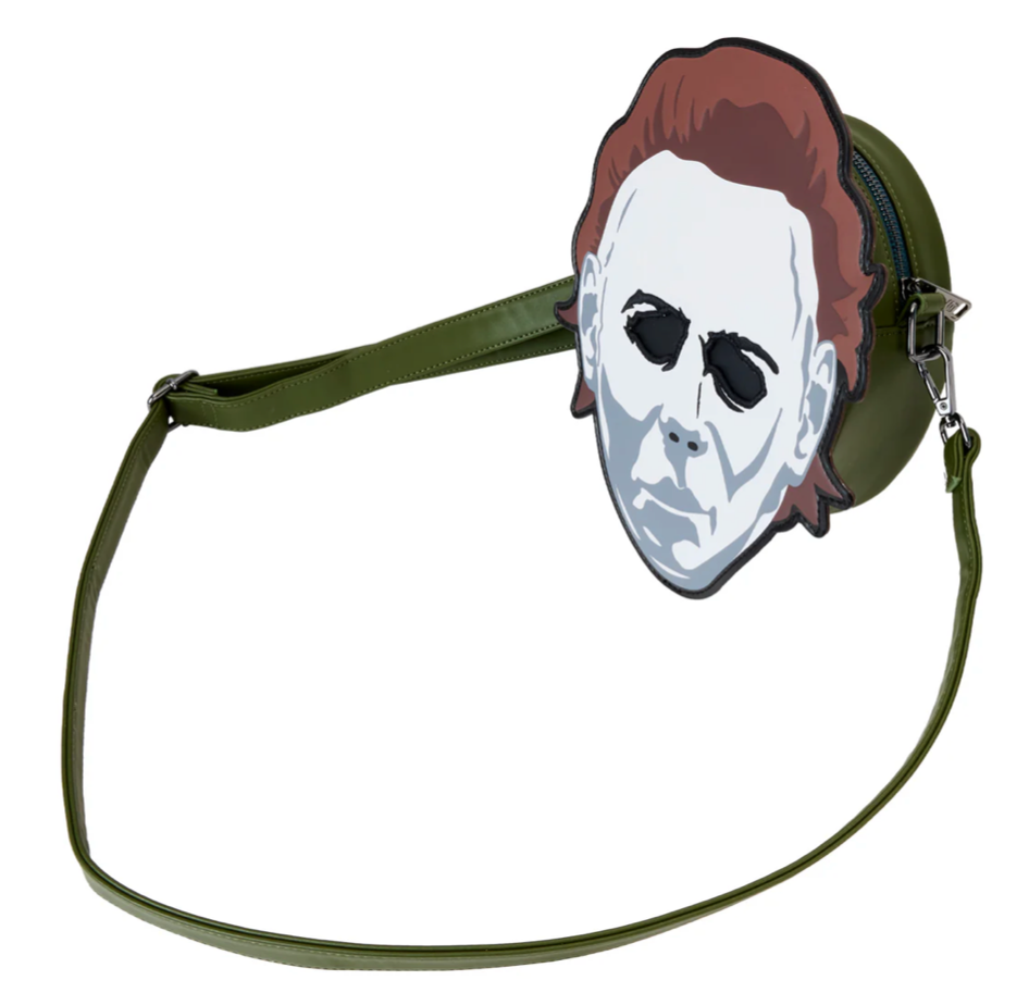 Compass International Licensed Halloween Themed Loungefly Crossbody Shoulder Bag for Fashionable Haunting
