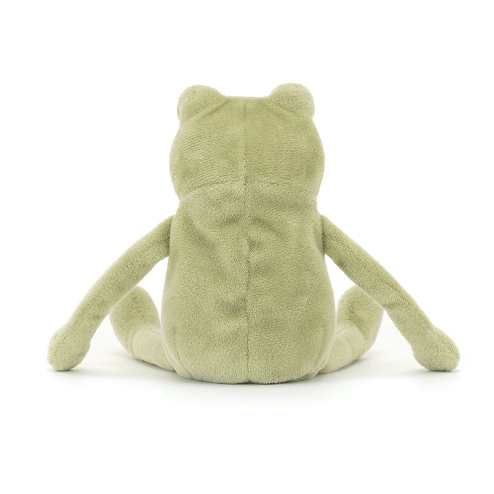 Adorable Jellycat Fergus Frog Soft Velour Plush Toy