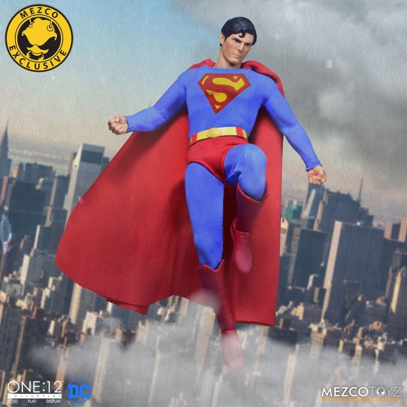 Exclusive DC Comics One:12 Collective Superman Figurine Inspired by the 1978 Film