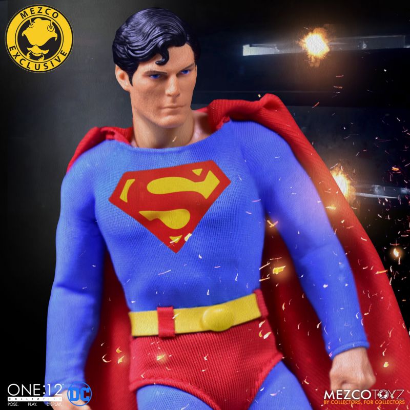 Exclusive DC Comics One:12 Collective Superman Figurine Inspired by the 1978 Film