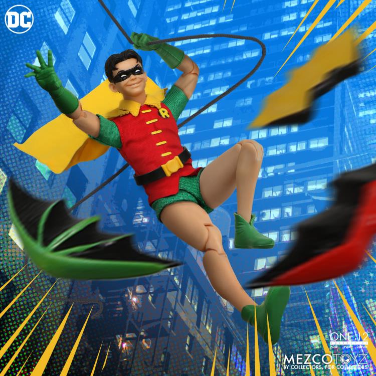 Mezco DC Comics One:12 Collective Action Figure - Robin (Golden Age Version)