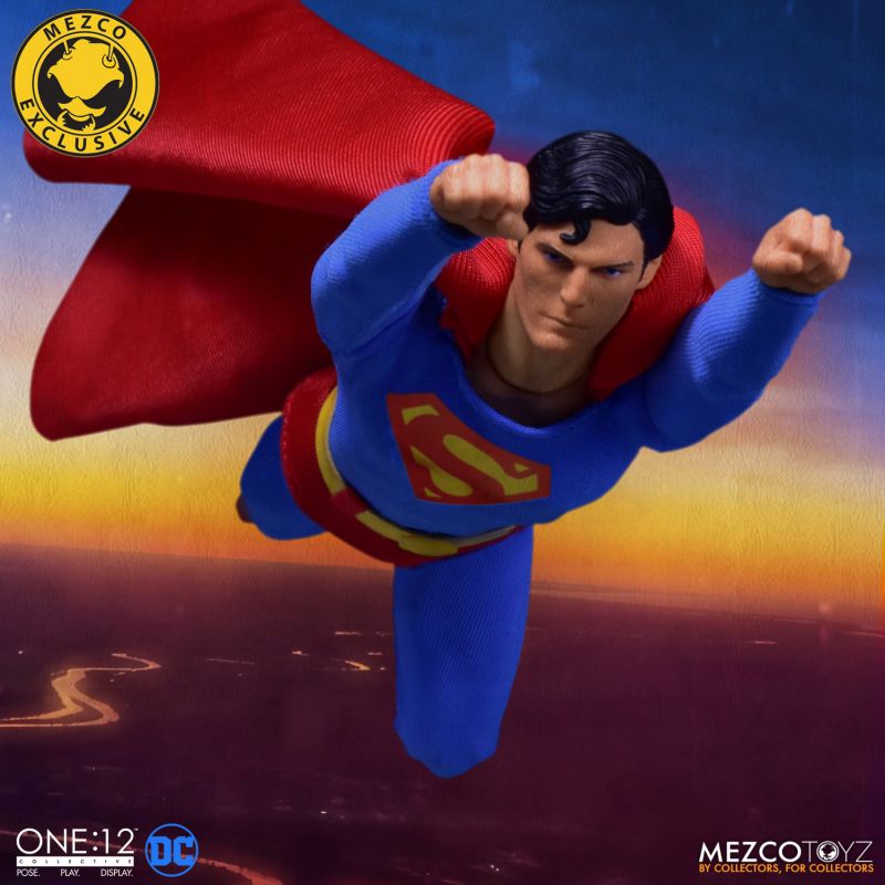 Exclusive DC Comics One:12 Collective Superman Figurine Inspired by the 1978 Film