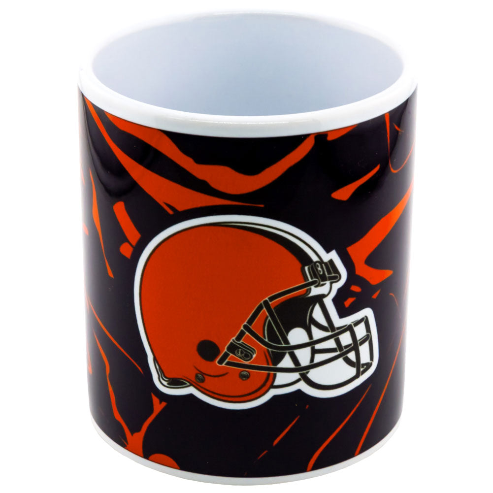 Cleveland Browns Camo Design Ceramic Coffee Mug for Daily Use