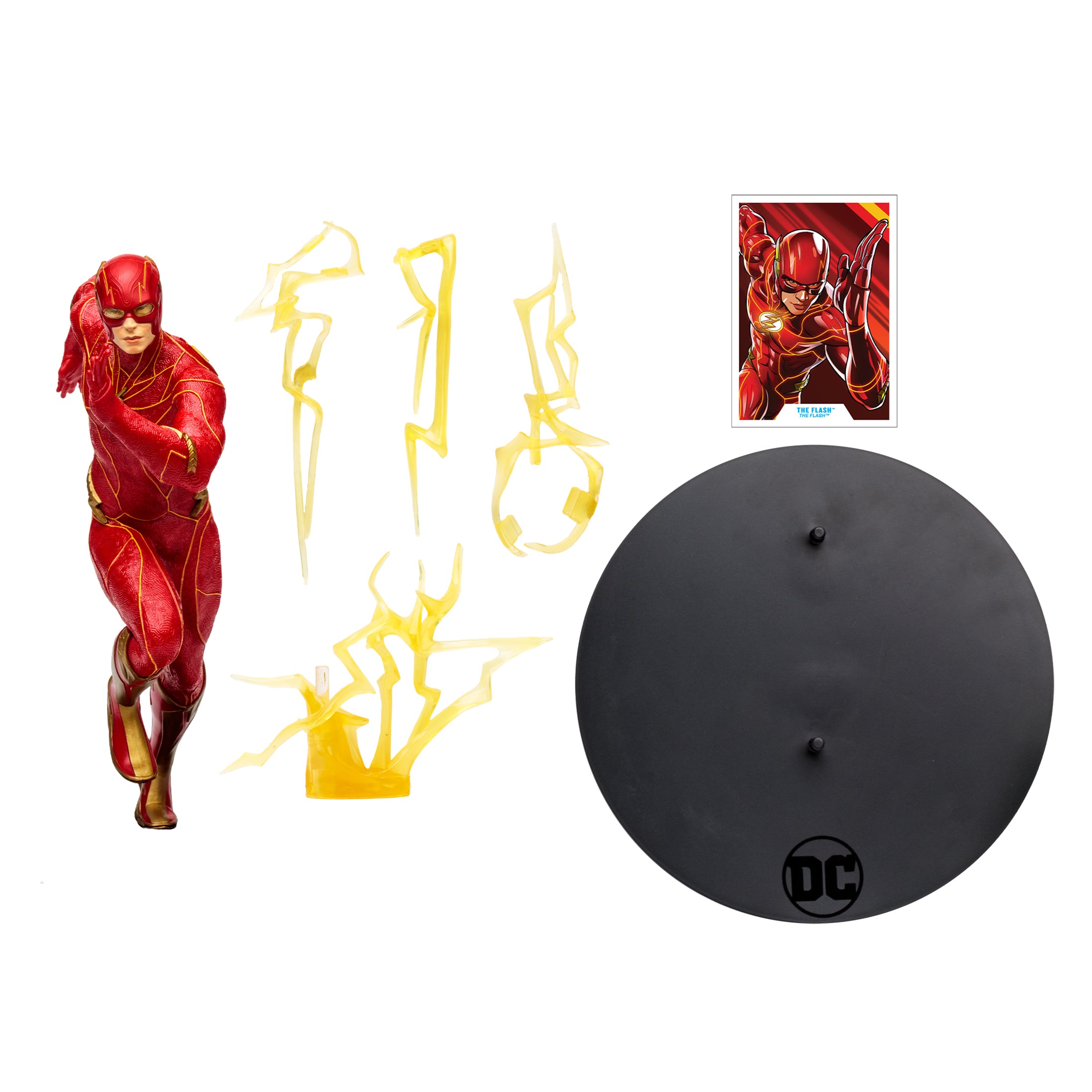DC McFarlane Toys 12-Inch Speed Force Flash Figure from The Flash Movie
