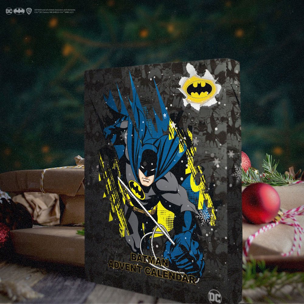 Officially Licensed DC Comics Batman Advent Calendar with 24 Surprises