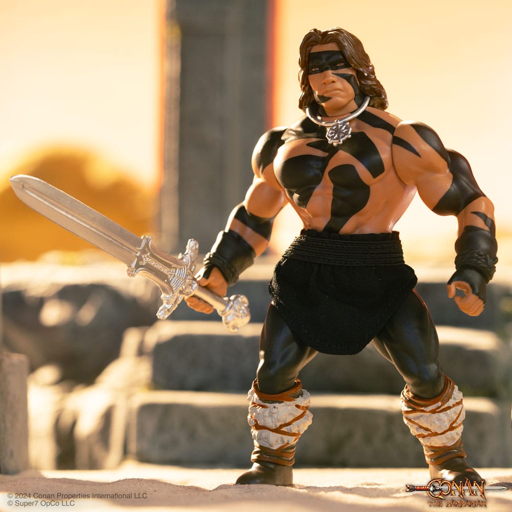 1982 Conan the Barbarian Vintage Collectible Action Figure of Conan with War Paint