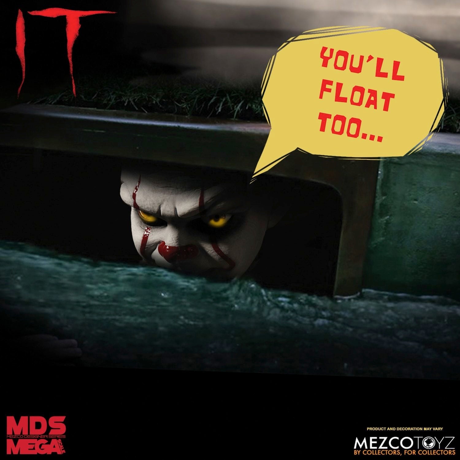 2017 IT Pennywise 15 - Inch Mega Scale Figure with Sound Function