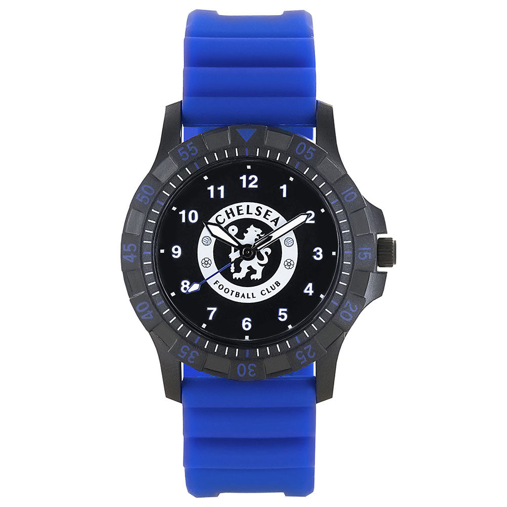 Chelsea Football Club Silicone Sports Watch for Enthusiasts