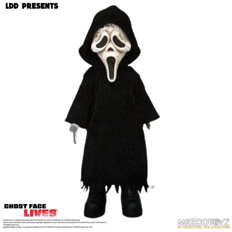 Mezco 10-Inch Zombie Edition Living Dead Dolls Ghost Face Figure