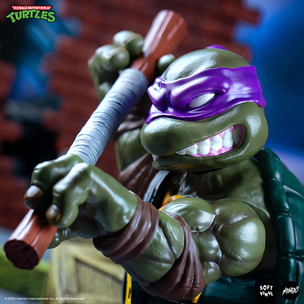 Mondo Premium Soft Vinyl Teenage Mutant Ninja Turtles Donatello Action Figure