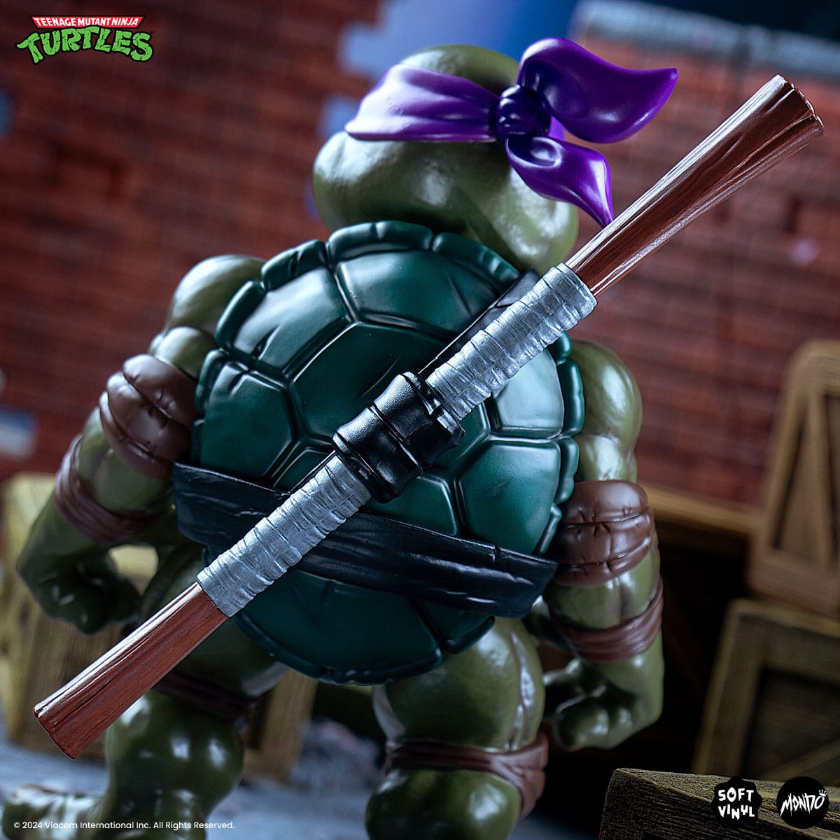 Mondo Premium Soft Vinyl Teenage Mutant Ninja Turtles Donatello Action Figure