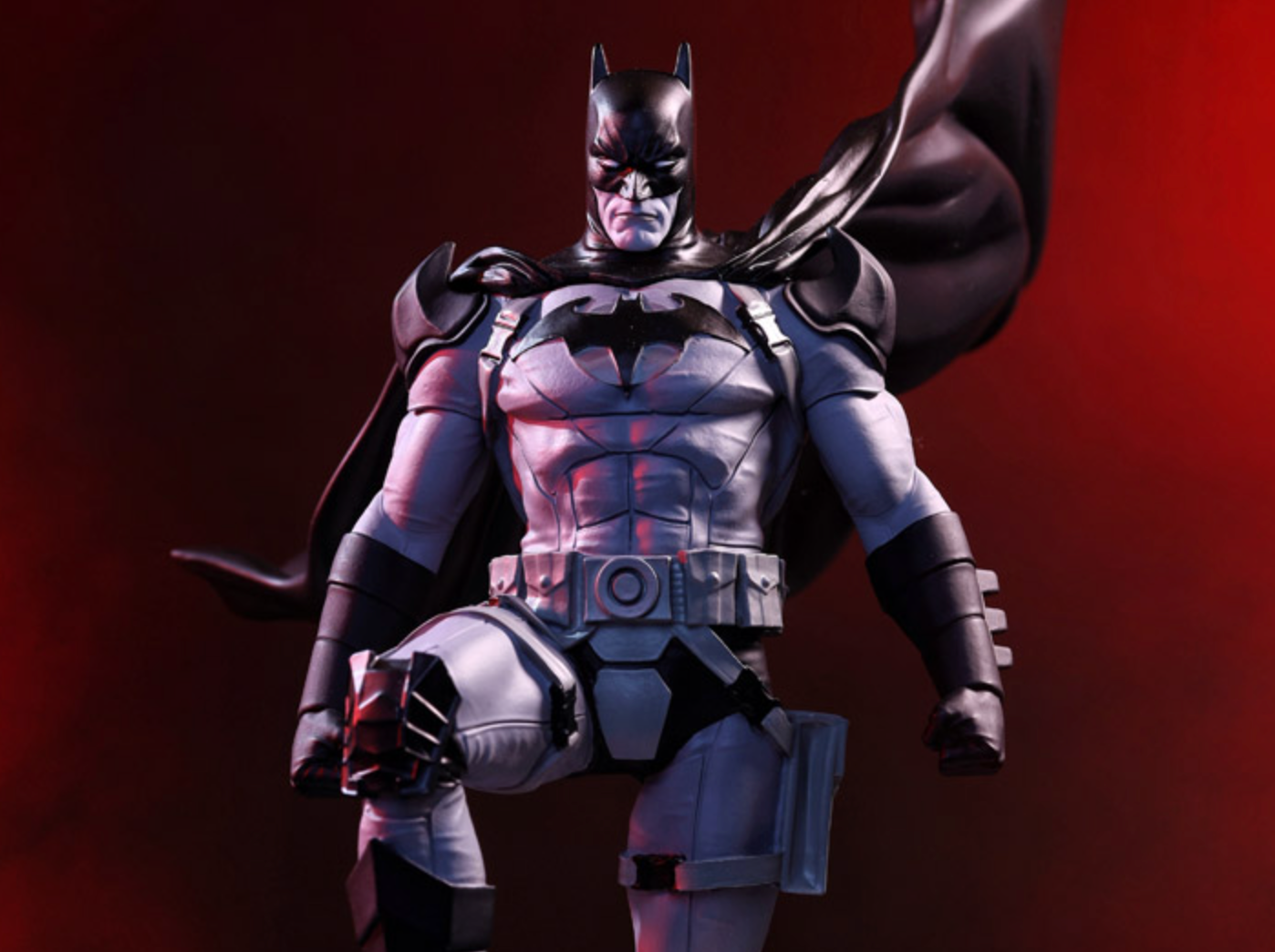 Limited Edition 1/10 Scale Mitch Gerads Batman Black & White Statue