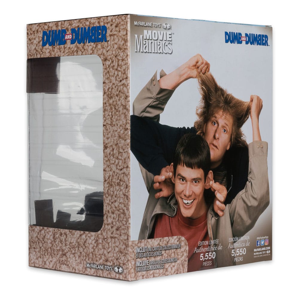 McFarlane Gold Label Dumb and Dumber Movie Maniacs Lloyd Christmas Collectible Figure