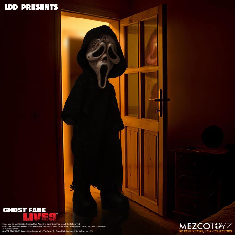 Mezco 10-Inch Zombie Edition Living Dead Dolls Ghost Face Figure
