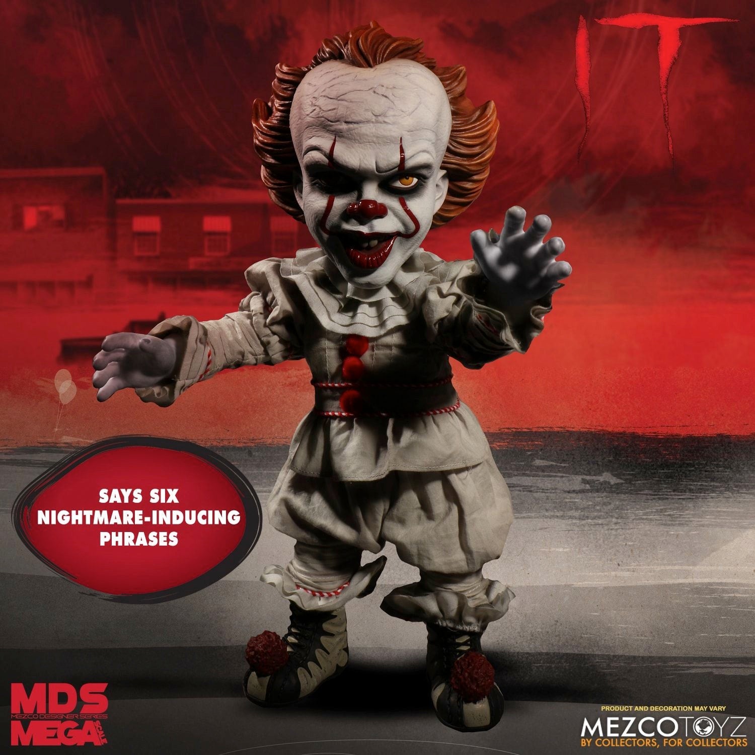 2017 IT Pennywise 15 - Inch Mega Scale Figure with Sound Function