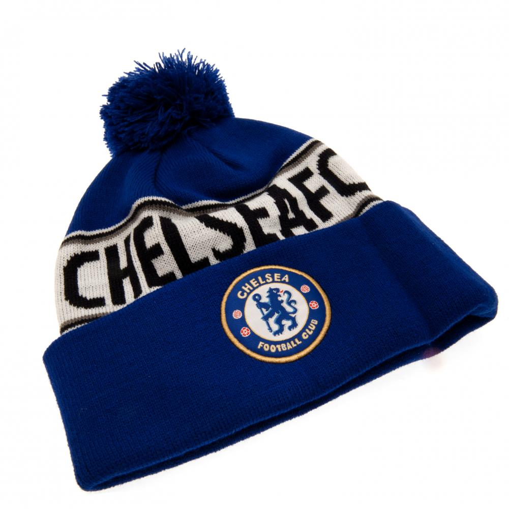 Chelsea Football Club Text Knit Skiing Hat