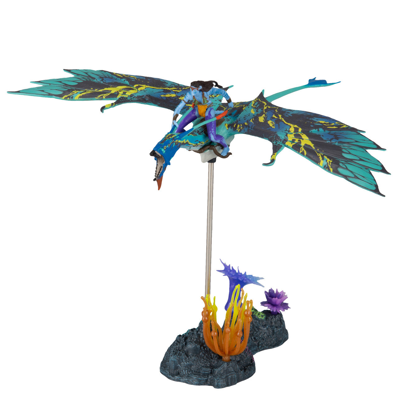 Mcfarlane's Deluxe Avatar: The Way of Water Neytiri and Banshee Action Figure Set