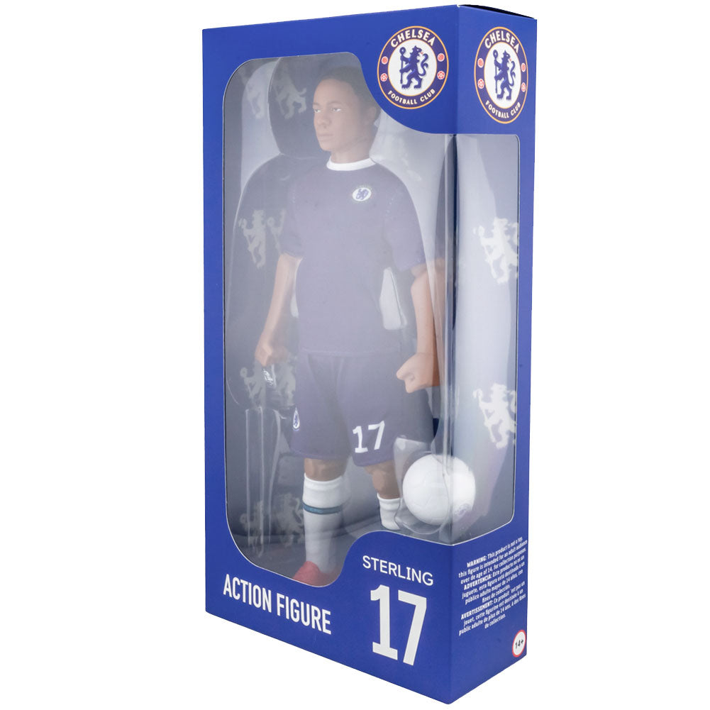 Chelsea Football Club Raheem Sterling Collectible Action Figure Toy