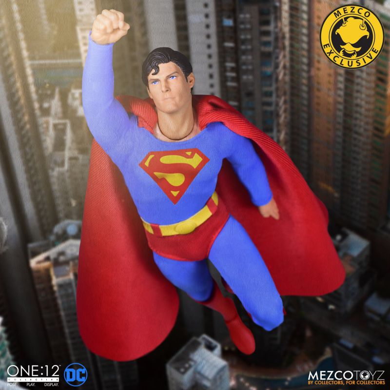 Exclusive DC Comics One:12 Collective Superman Figurine Inspired by the 1978 Film