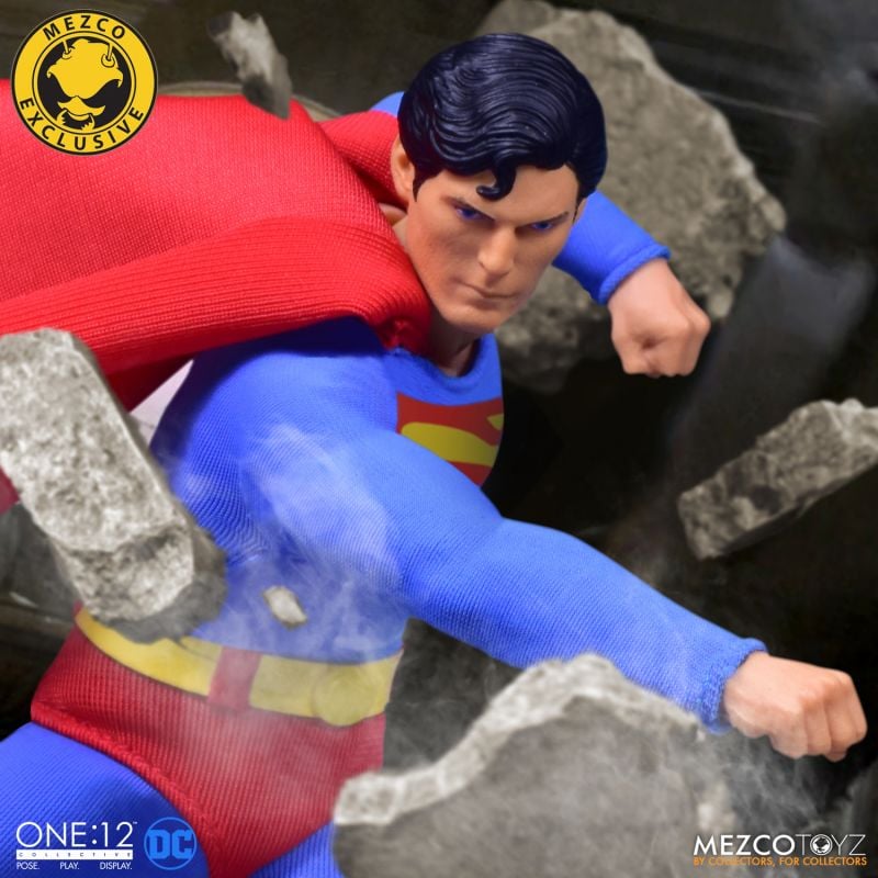 Exclusive DC Comics One:12 Collective Superman Figurine Inspired by the 1978 Film