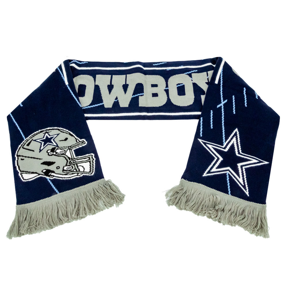 High - Quality Dallas Cowboys Branded Jacquard Scarf