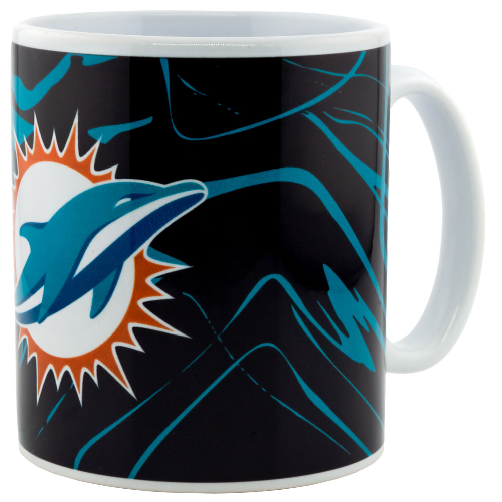 Unique Camo - Designed Miami Dolphins Ceramic Coffee Mug