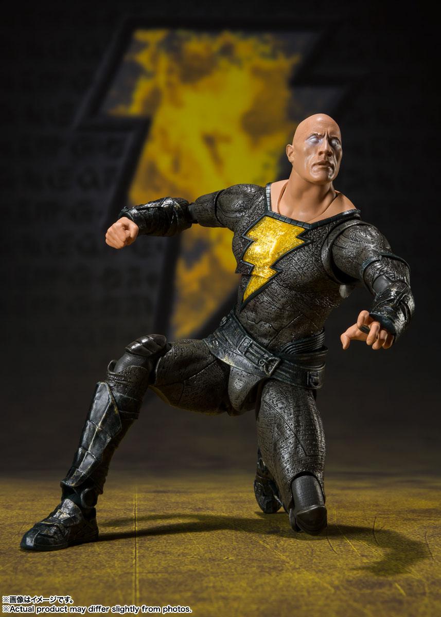 DC Black Adam Super Hero Action Figure - S.H.Figuarts Collectible Black Adam Toy