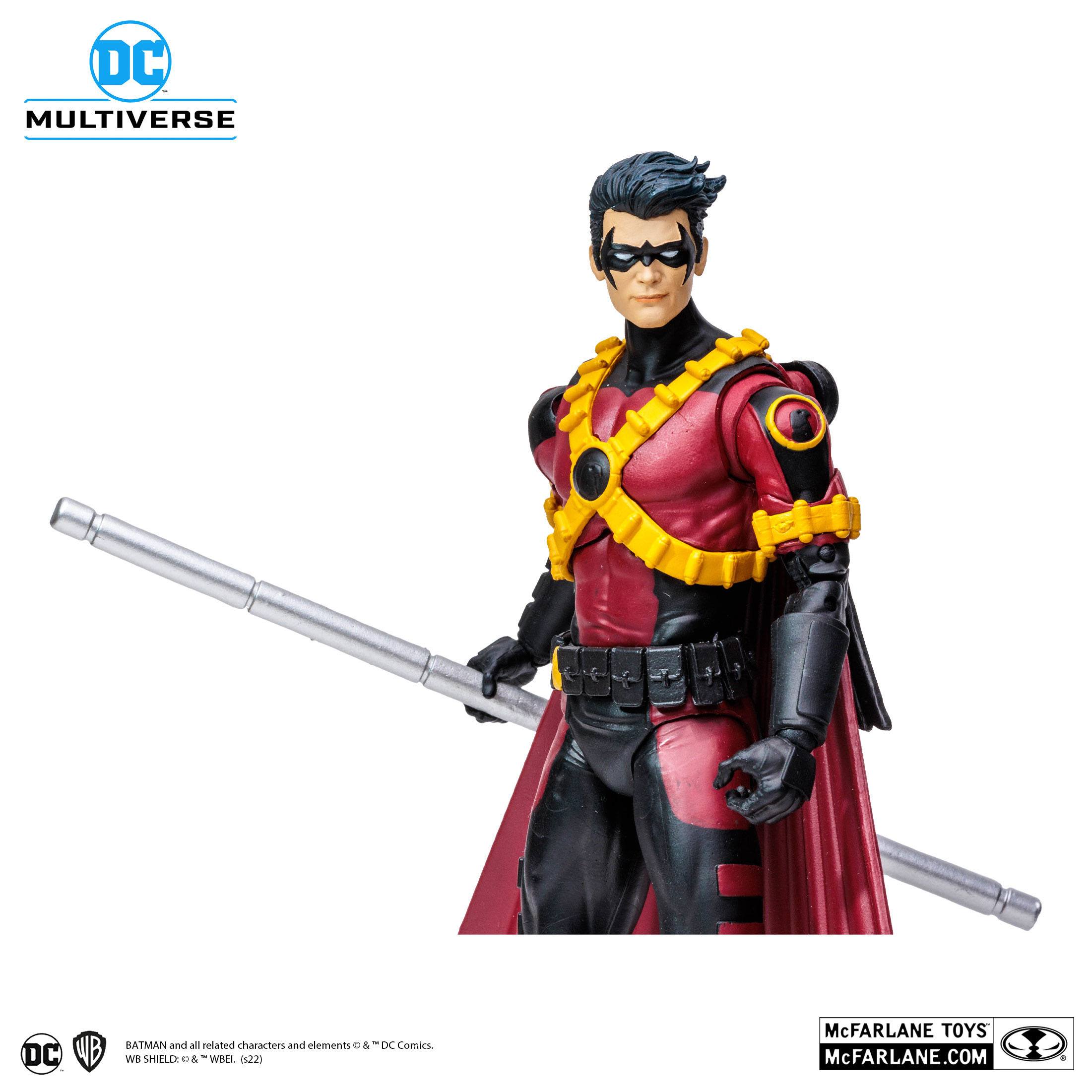 McFarlane Toys 7-Inch DC Multiverse Action Figure - Red Robin Character Collectible