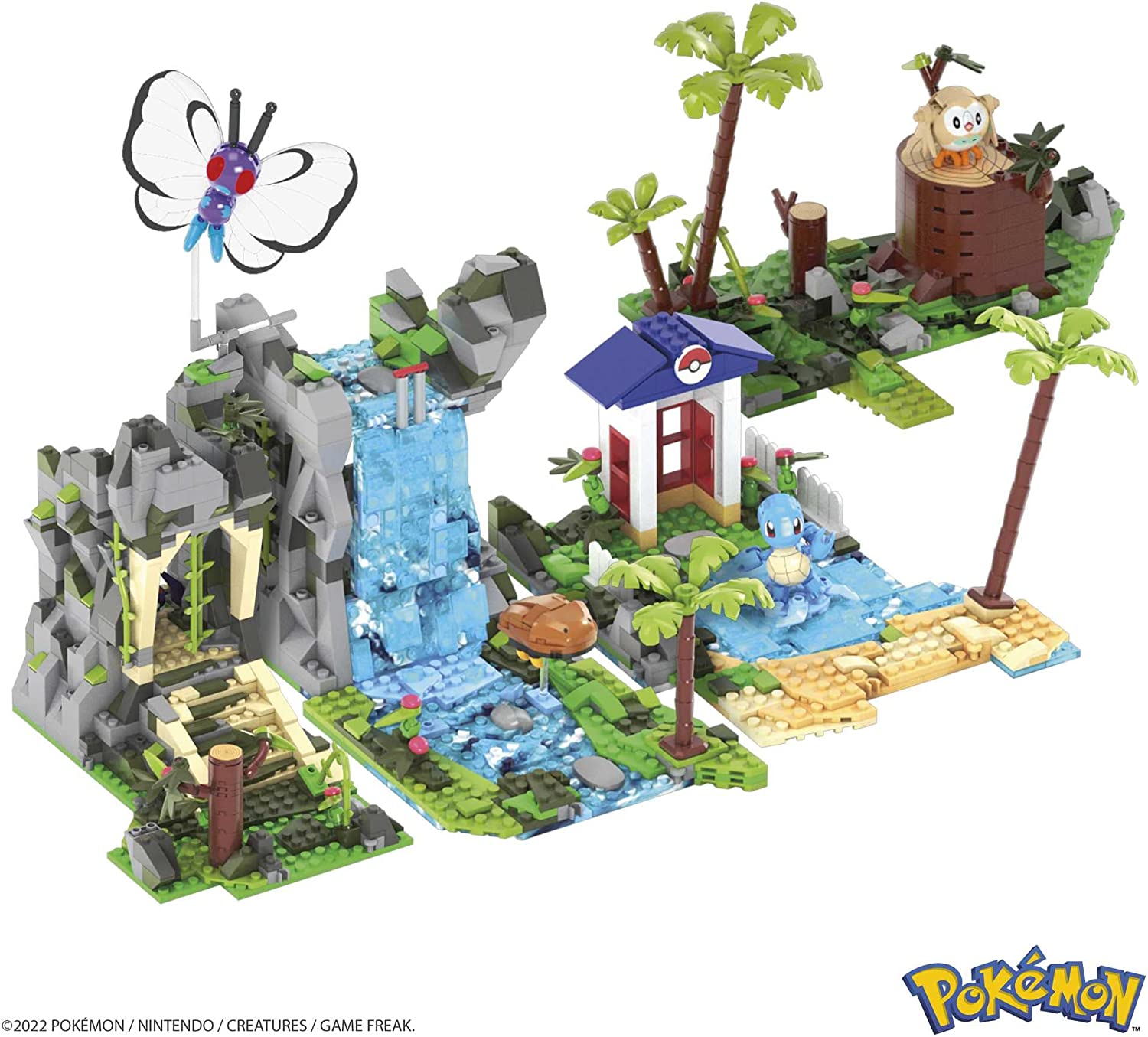 Mega Bloks Pokemon Super Jungle Adventure Set with Cool Figures