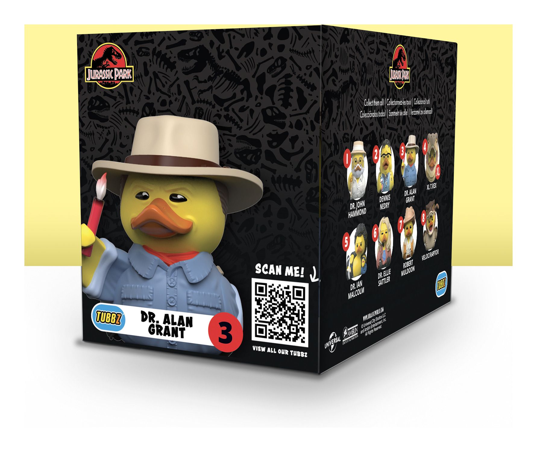 Jurassic Park Boxed Tubbz - Cosplaying Duck Dr Alan Grant Collectible