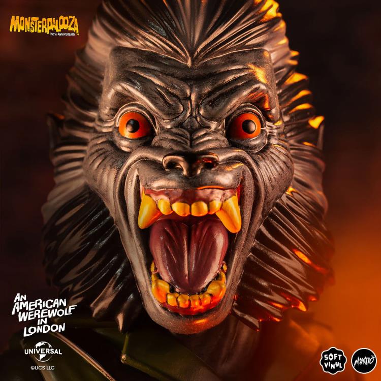 15th Anniversary Mondo An American Werewolf in London Monsterpalooza Collectible Nightmare Demon Werewolf Soft Vinyl Action Figure