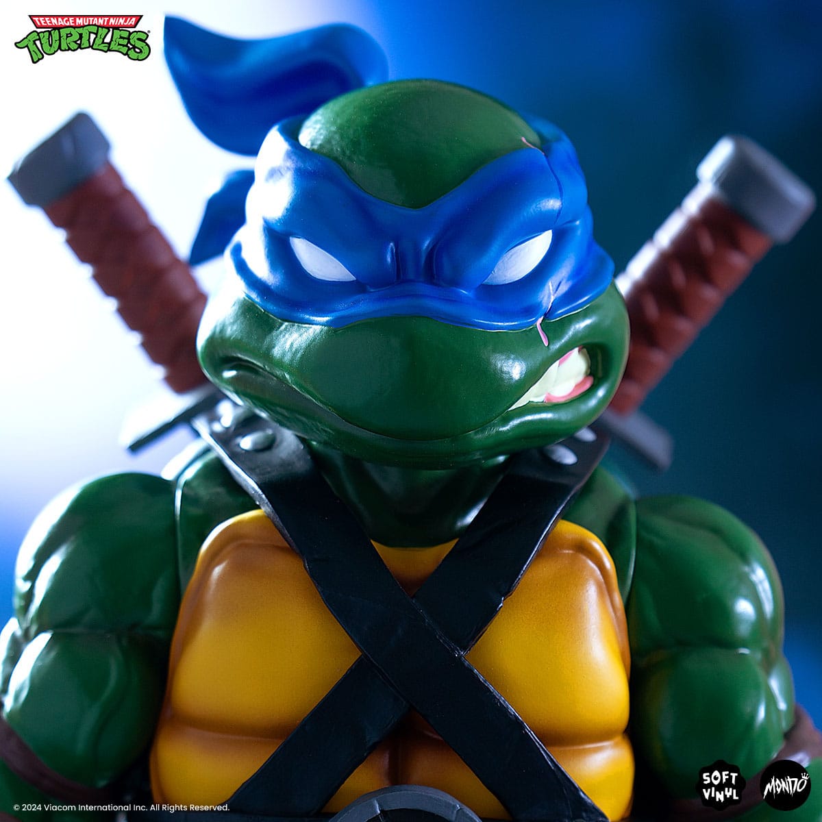 Mondo Premium Teenage Mutant Ninja Turtles Leonardo Soft Vinyl Collectible Action Figure