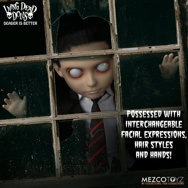 Mezco Collectible The Return of The Living Dead Dolls - Damien, a Spooky Schoolboy Figure