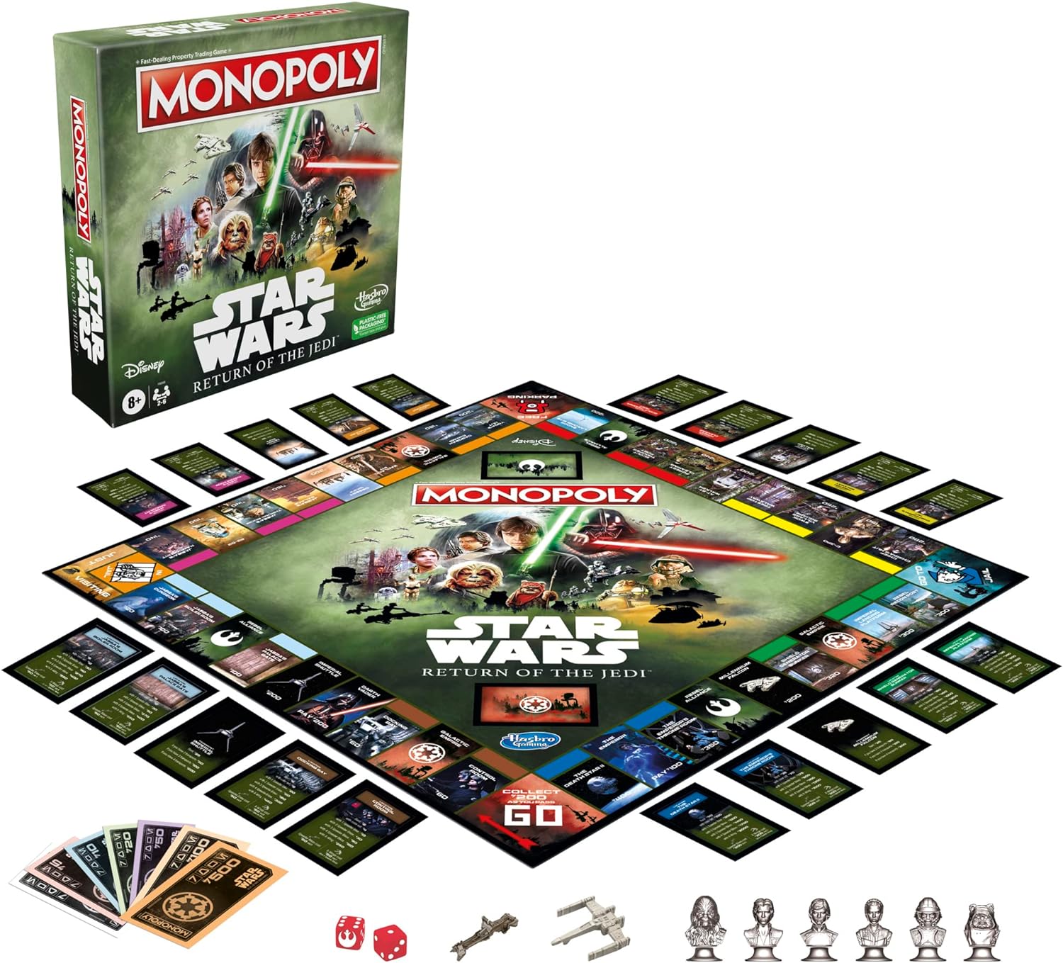 Monopoly 40th Anniversary Star Wars Episode VI Return of the Jedi Edition Board Game