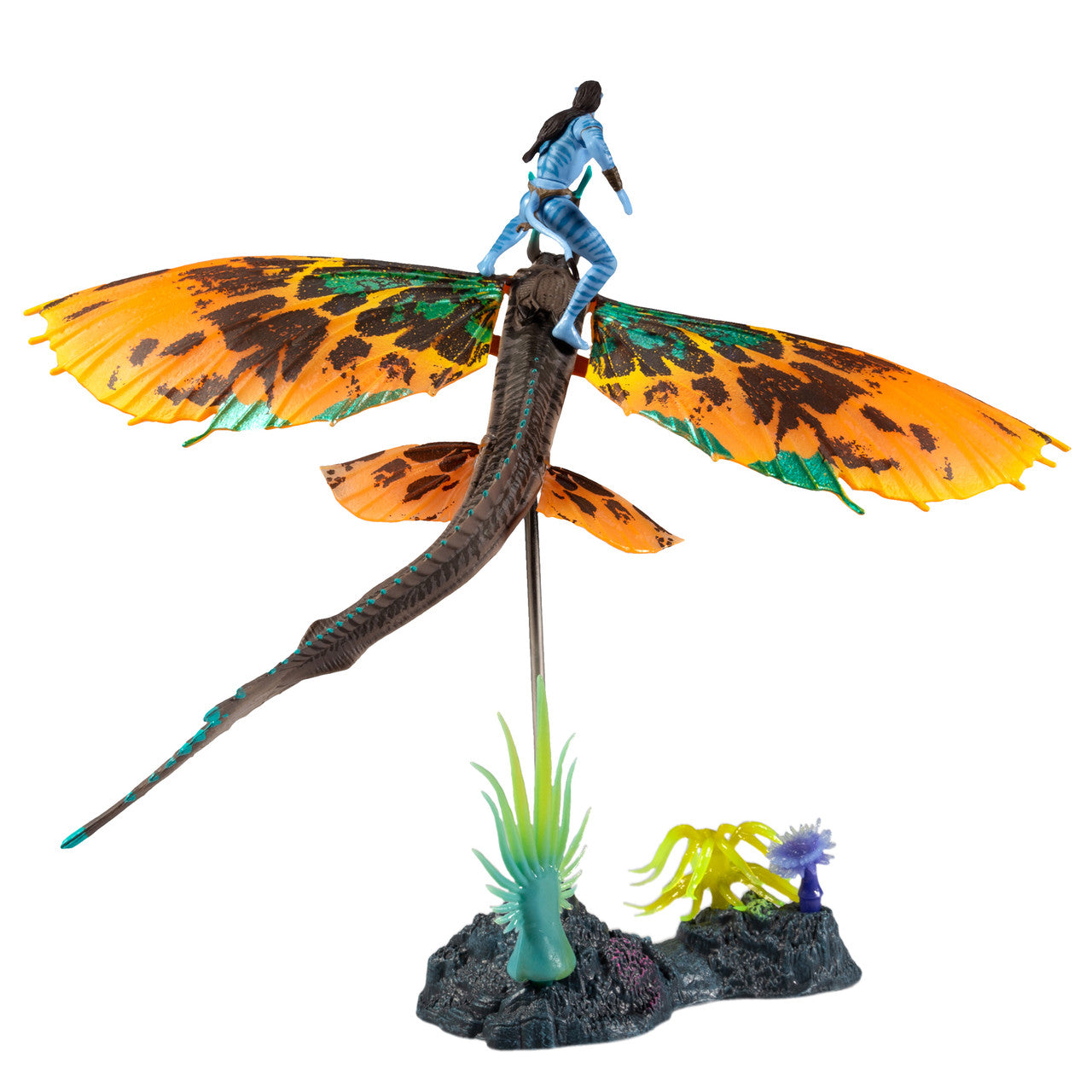 Mcfarlane Disney Avatar: The Way Of Water Deluxe Jake Sully & Skimwing Action Figure Set