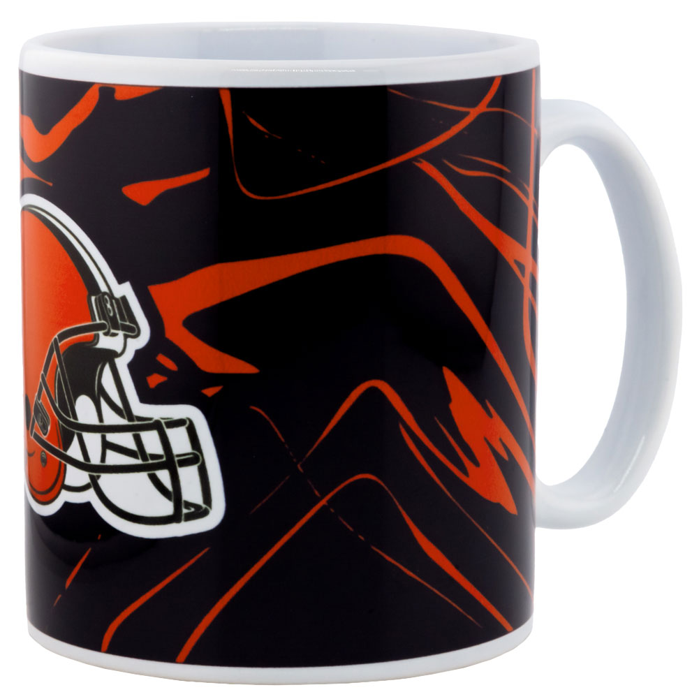 Cleveland Browns Camo Design Ceramic Coffee Mug for Daily Use