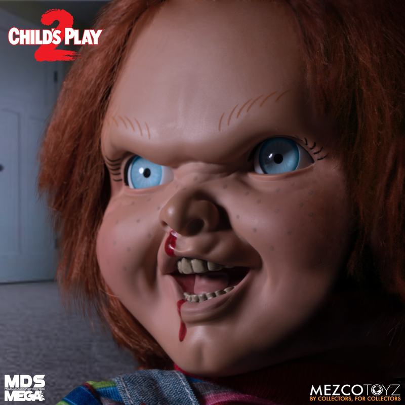 15-Inch Scale MDS Mega Scale Talking and Menacing Chucky Figure with Sound and Interchangeable Accessories