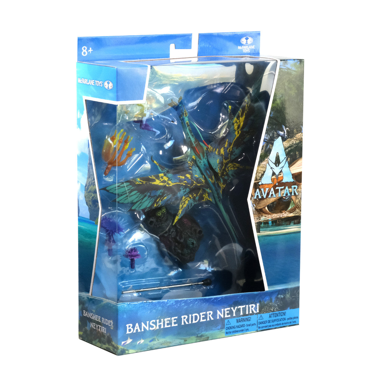 Mcfarlane's Deluxe Avatar: The Way of Water Neytiri and Banshee Action Figure Set