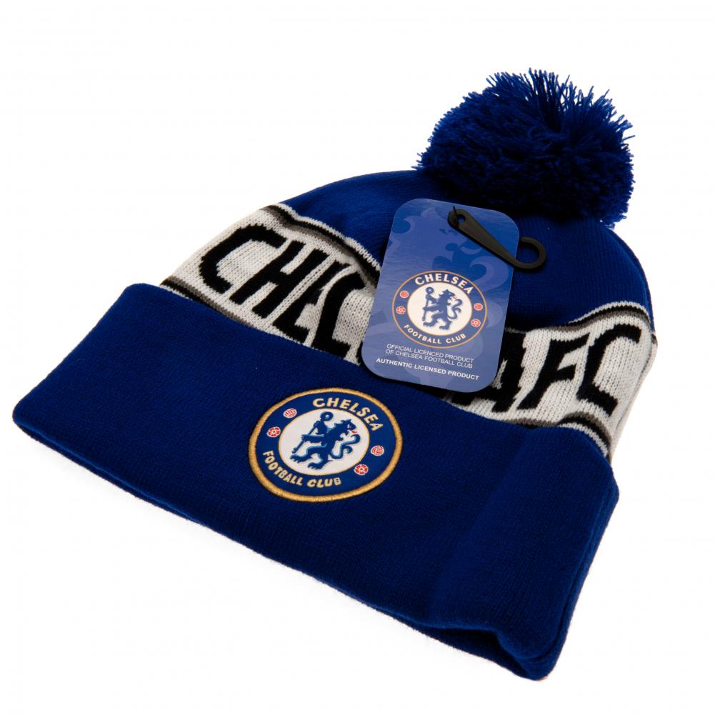 Chelsea Football Club Text Knit Skiing Hat