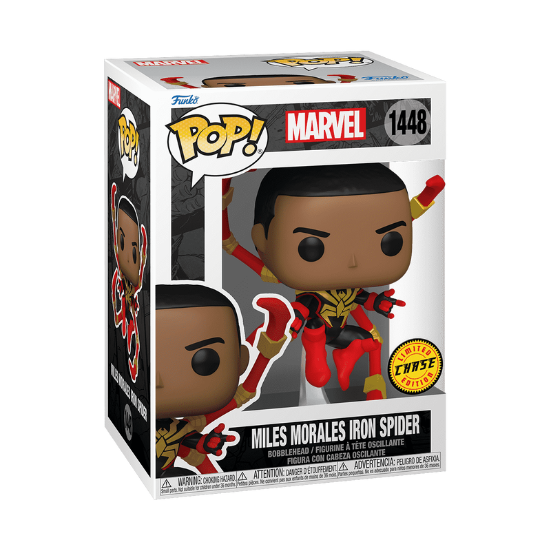 Marvel Collectible Funko POP! Vinyl Figure of Miles Morales as Iron Spider