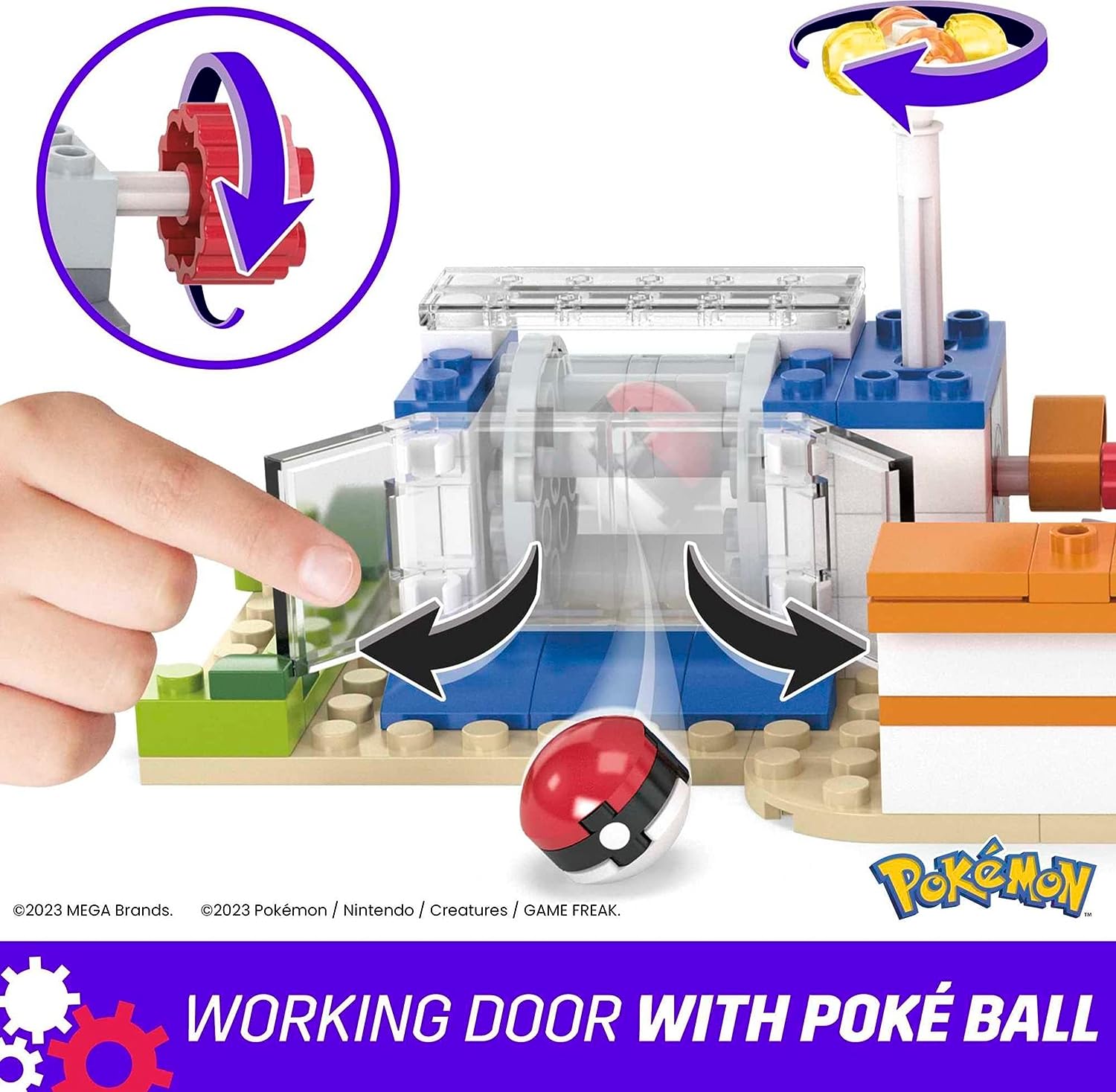 Mega Bloks Pokémon Center Interactive Building Construction Set
