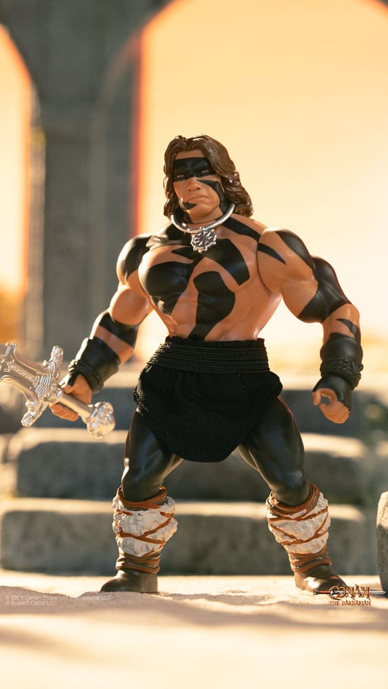 1982 Conan the Barbarian Vintage Collectible Action Figure of Conan with War Paint